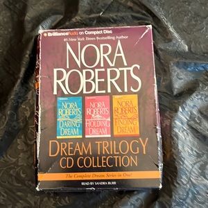 9 Discs of Audio (9 hours) 3 Nora Roberts Novels on CD